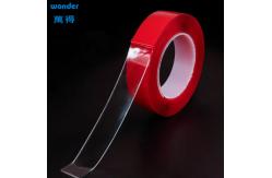 China Strong Bonding Red NANO Tape Roll Custom Easily Mount Adhesive supplier