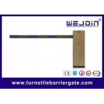 Non Spring Parking Barrier Gate 8000 Times/ 24 Hours Traffic Flow Application for sale