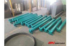 China Vertical 3 Nozzle Carbon Steel API Rotation Mud Gun For Well Drilling supplier