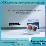 Copper strip corrosion test color comparison plate  ASTM METHO D130/IP154  Composition of 13 test copper sheets for sale