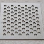 PVDF Decorative Aluminum Solid Perforated Metal Wall Cladding Panels
