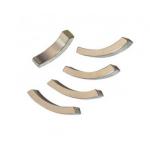 Professional Flat Arc Shaped Magnets Neodymium - Iron - Boron Material for sale