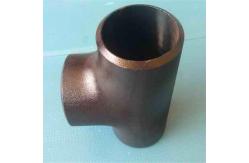 China Schxxs 1/2 ASME Butt Weld Reducing Tee supplier