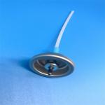 Metallic Silver Aluminum Aerosol Valve Button Actuator Free Samples for sale