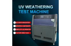 China High Precision Intelligent Uv Weathering Test Chamber RS232 PC Connection Method supplier