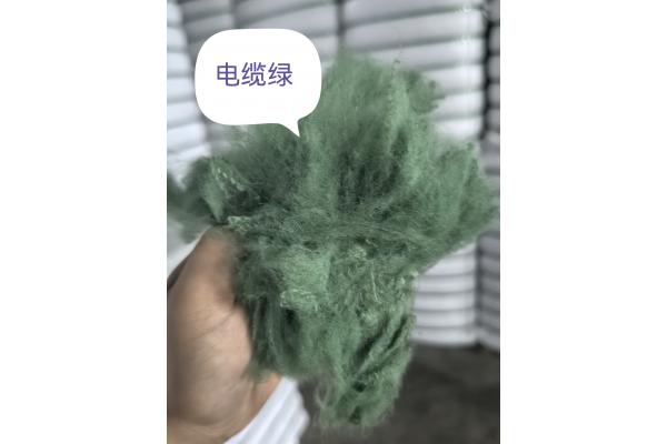 Recycled Polyester Staple Fiber 3D 51mm High Wrinkle Resistance