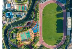 China Synthetic Red Tartan Rubber Jogging Track IAAF Approved Running Track Surface supplier