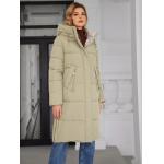 Closure Female Frost Jacket In Black With Zipper And Snap Fastener