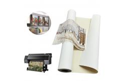 China 24'' / 36'' Pigment Inkjet Large Format Art Aqueous Matte Blank Cotton Canvas supplier