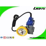 LED Cree Miners Helmet Light 15000Lux 6.6Ah Rechargeable 216lum Miner Cap Lamp For Underground for sale