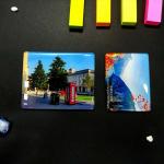 Pendant Magnetic Refrigerator Stickers Soft Plastic Cute Puffy Stickers