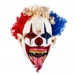 Natural Latex Clown Costume Masks Customized Size For Halloween for sale