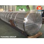 ASME SA213 TP316L Straight Tube bundle in Shell and Tube Heat Exchanger for sale