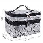 Portable PU makeup toiletry travel bags For Women for sale