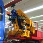 Folding Boom 20t Telescopic Cylinder Lorry Mounted Crane for sale