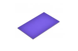 China 2440mm Sparkle Aluminum Composite Panel A2/B1 Fireproof Grade ≥2H Hardness supplier