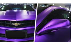 China Matte Metallic Deep Sea Blue Car Wrap Film Moisture - Proof 4.8MIL Thickness supplier