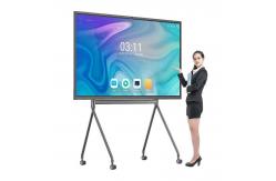 China 110 Inch Conference Classroom All-In-One Touch Screen Whiteboard 350cd/M2 Brightness supplier