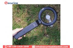 China Ring Detection Area Hand Held Metal Detector Small Portable Body Scanner supplier