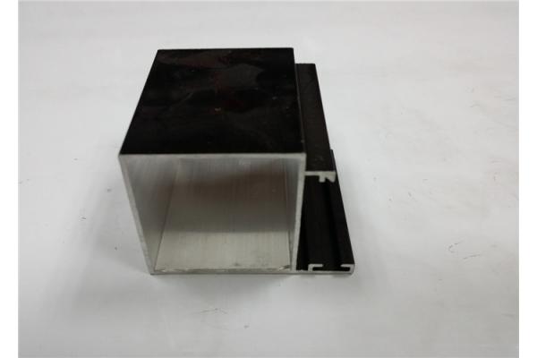 Building Black Cabinet Door Profiles Aluminum Structural Shapes Maximum 6.8 Meters