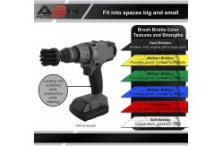 China 4pcs Drill Brush Attachment Set Power Scrubber Brush Cleaning Kit supplier