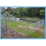 Galfan Coated Steel Chain Link Security Fence 3ft 5mm Wire Diameter for sale