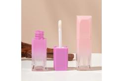 China Gradient 5ml Plastic Lip Gloss Tube With Stock Support Customization supplier