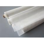 Low Elongation Polyester Screen Printing Mesh / Polyester Mesh Fabric for sale