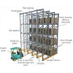 Warehouse Q235B 5000KGS Drive In Racking System 2.5mm Depth for sale