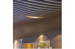 China Aluminium Acoustic Ceiling Panel Hanging U Shaped Stretch Ceiling Design supplier
