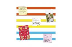 China Double Sides Sticky Reusable Magnetic Memo Strip Notice Board For Fridge supplier