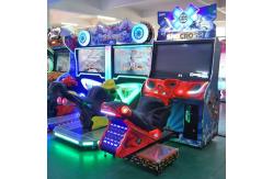 China Coin Operated Snocross Arcade Game Dynamic Moto Driving Arcade Video Game Machine supplier