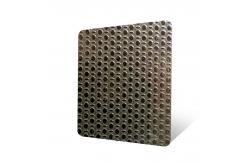 China Customized Irregular Pattern 304 Stainless Steel Checkered Plate Interior Decor supplier