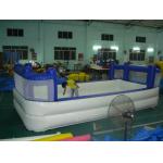 White Colour Kids Inflatable Pool with Back Walls for sale