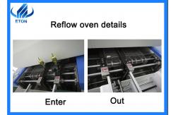 China 8 zones full hot air 4600mm*1000mm*1400mm SMT reflow oven machine supplier
