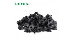China Black Double Ear Nozzle 7X12.22X7X1X7X8 supplier