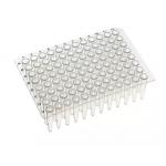 Medical Grade Polypropylene 96 Well 0.2 Ml Half Skirt PCR Plate With Black Number for sale