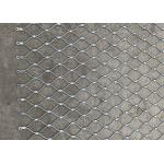 Flexible High Strength Stainless Steel Ferrule Rope Mesh For Decoration Green Wall for sale