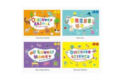 China Removable Reusable Preschool Books Children Learning Toy Eco Friendly supplier