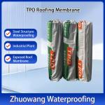 High Reflectivity Tpo Membrane Waterproofing 1.2-2.0mm For Industrial Plants for sale