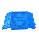 100% Virgin Polypropylene Plastic Pallet Boxes / Collapsible Plastic Box Attached Lids