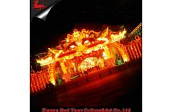 China Theme Park Chinese Festival Lantern Sunproof Zigong Lantern supplier