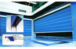 China 4.8m/Min 3m Height Double Track Fireproof Garage Door supplier