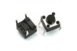 China 4 Feet 6*6*5mm Push Button Micro Limit Switch supplier