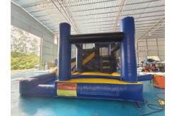 China Fireproof Commercial Inflatable Bouncer Moonwalk Cartoon Theme With Rotary Slide Combo supplier