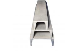 China Customizable Titanium Metal Channel U Shaped Channel Profiles TP550 TP450 supplier