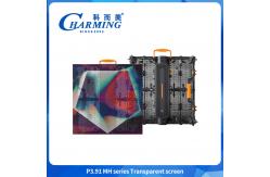 China P3.91 rental display video wall lucency wind-control function outdoor IP65 supplier
