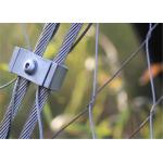 Flexible Stainless Steel Cable Mesh Long Use Life For Amusement Park Security for sale