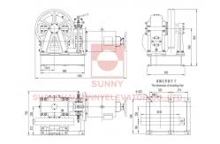 China Constant Torque Geared Traction Machine With Traction Elevator Components supplier