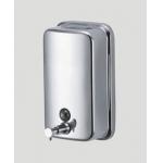 Hospital Stainless Steel Manual Hand Soap Dispenser 1200ml Polish Finish for sale